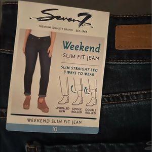 Seven Weekend Slim Fit Jeans